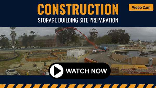 Thumbnail of the Storage Building Site Preparation Video Timelapse.