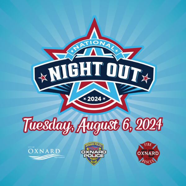 National Night Out is on the first Tuesday of August.